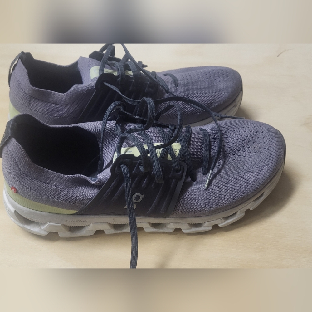 On Running Cloudswift 3 Mens Running Shoes Shark / Hay Size 11 US
